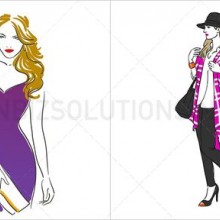 View " Outsource fashion illustration services"